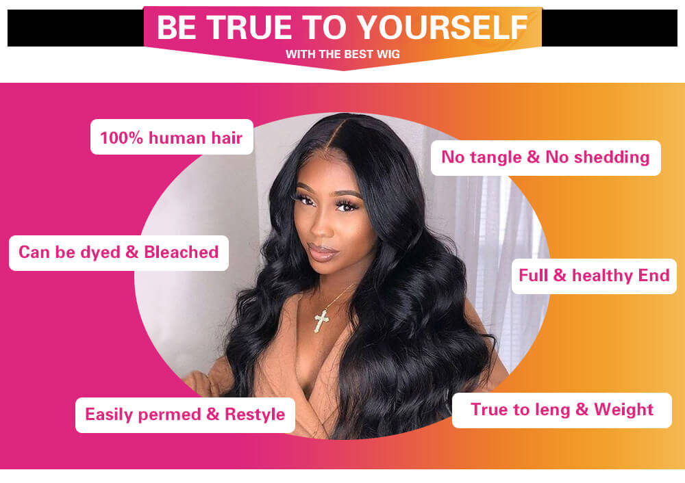 Natural Black Body Wave Brazilian Human hair 3 PCs Bundles with 4x4 lace Closure (Free Part)