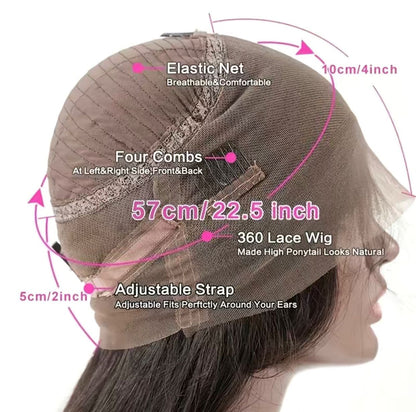 Kinky Curly Human Hair Wig